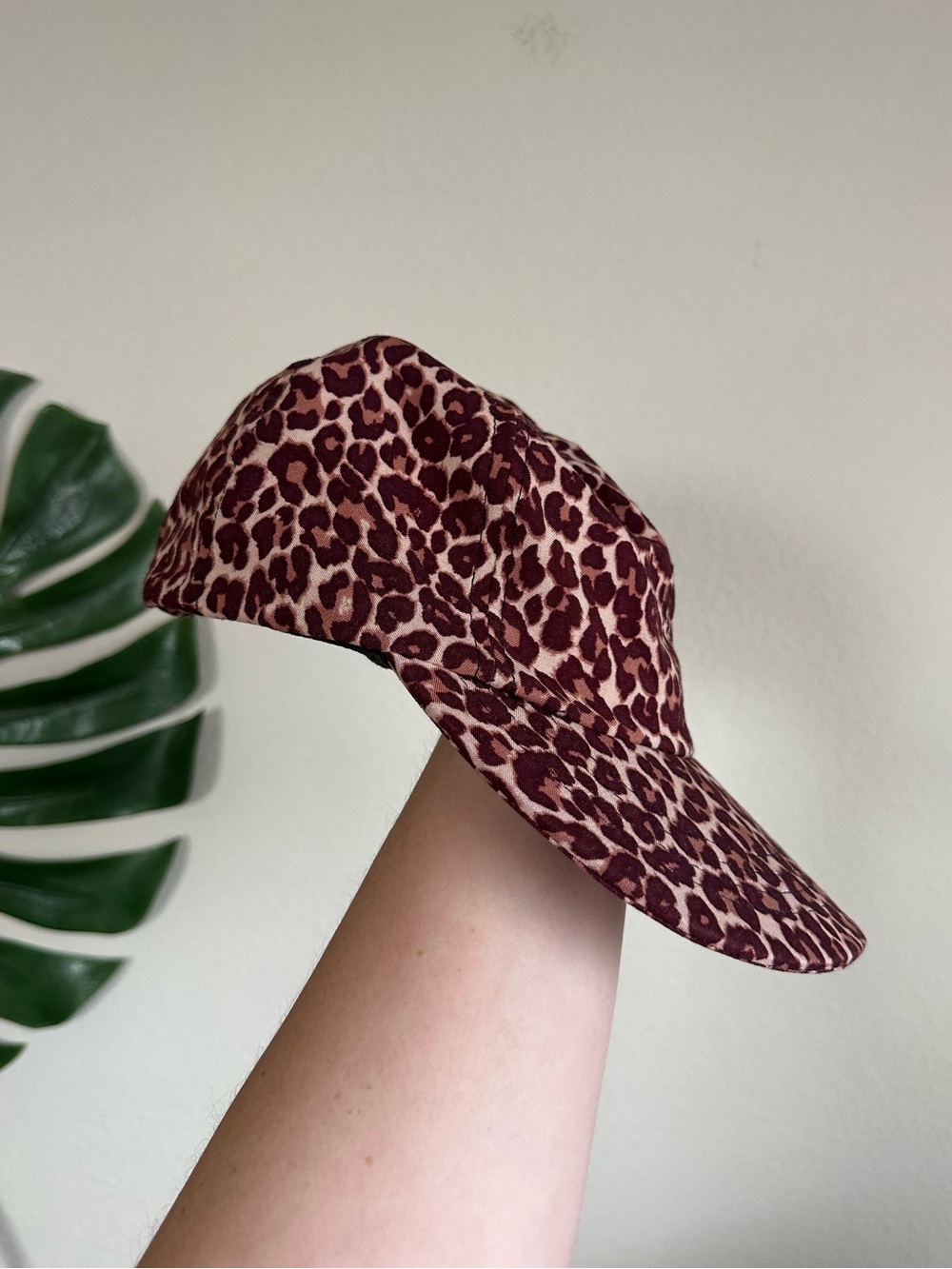 American Apparel Leopard Cheetah Baseball Cap